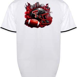 Custom Texas Tech Helmet Jersey