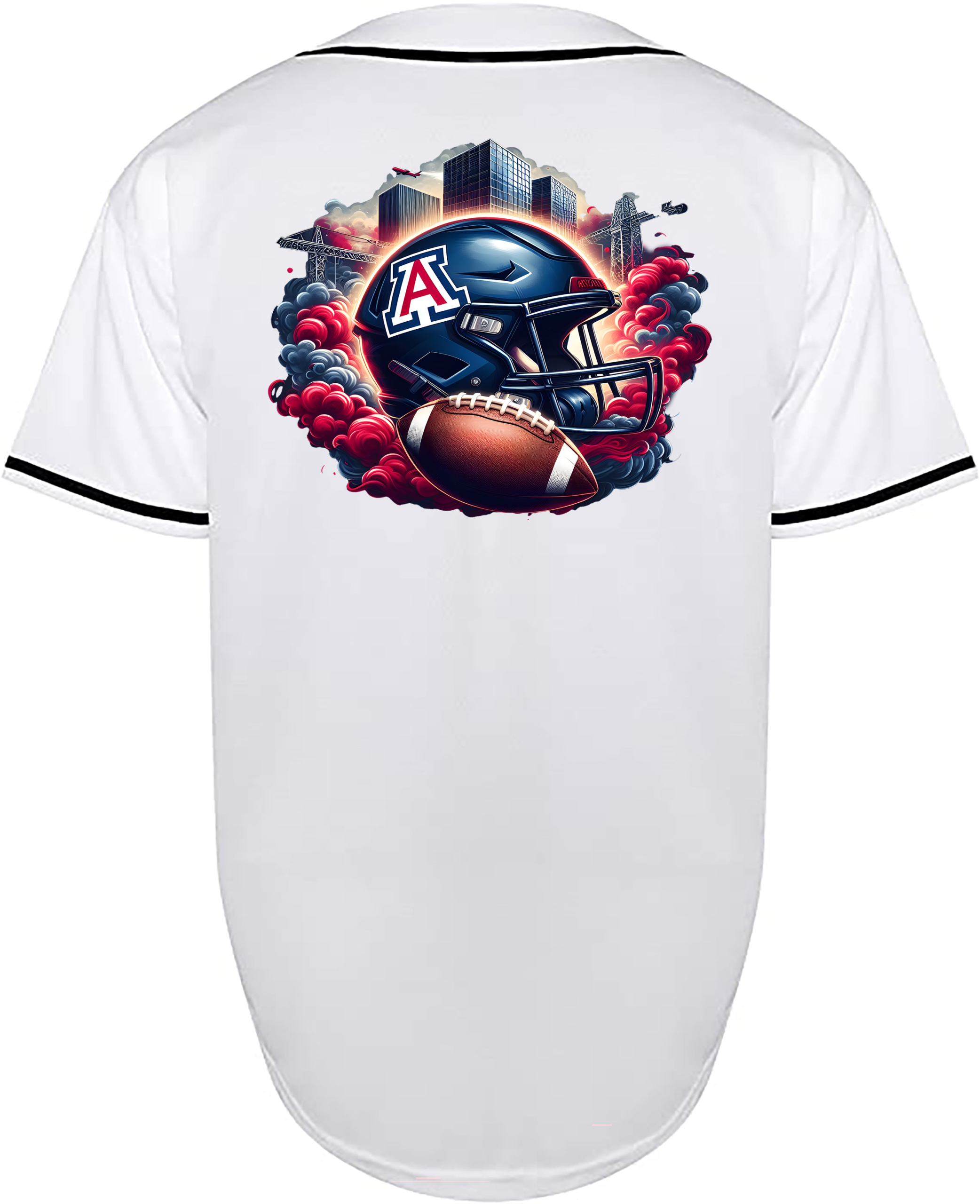 Custom University Of Arizona Helmet Jersey