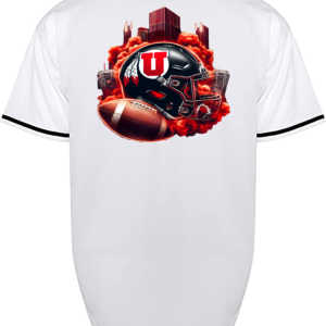 Custom Utah Utes Helmet Jersey