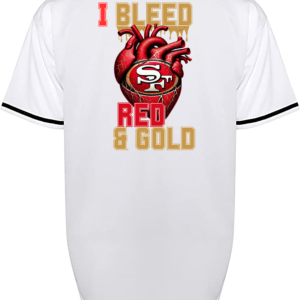 Custom 49ers I Bleed Jersey