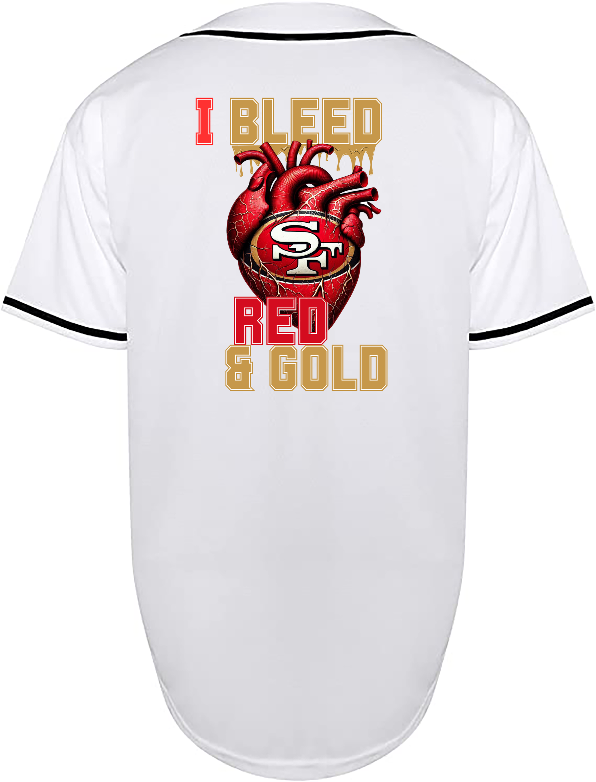 Custom 49ers I Bleed Jersey