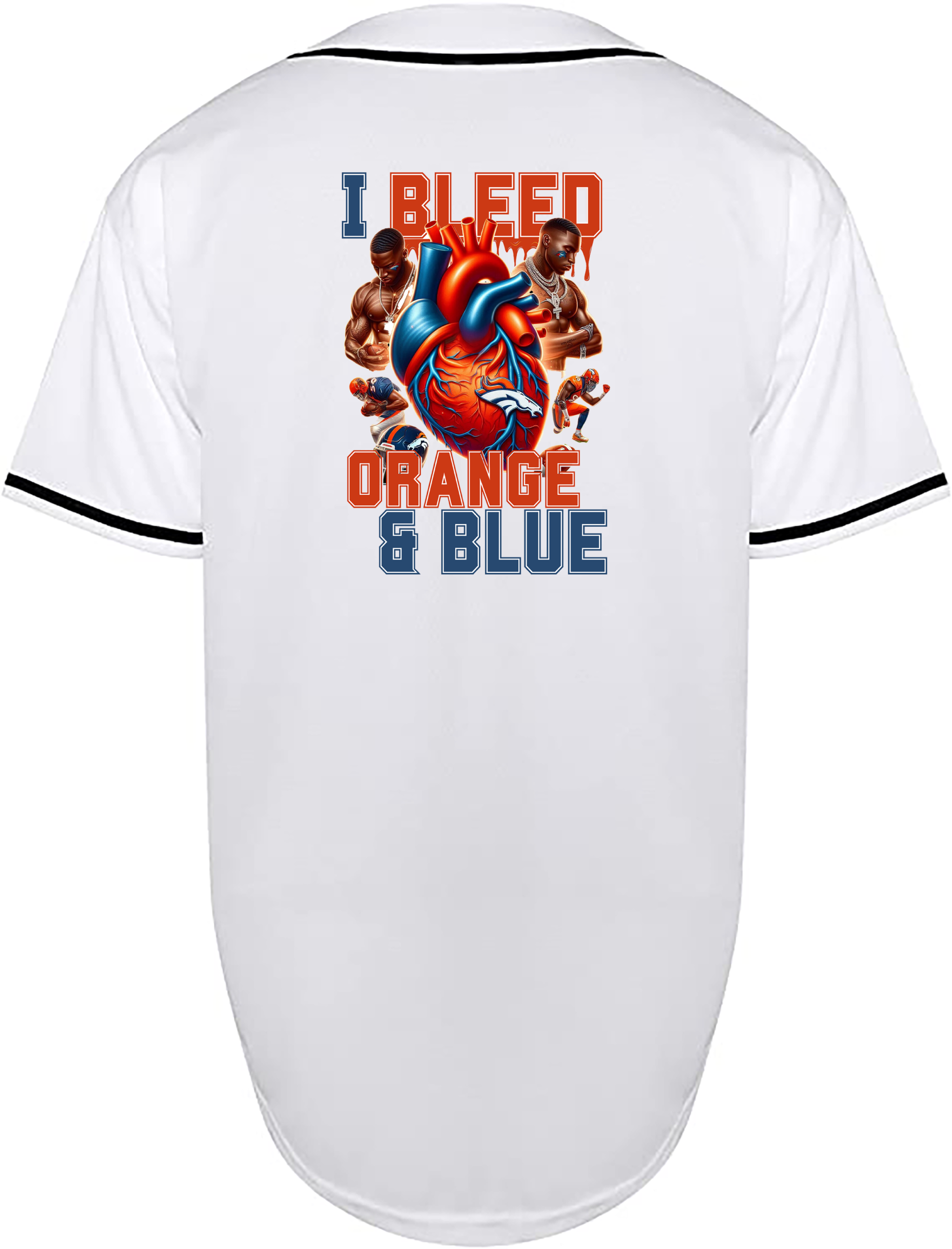 Custom Broncos I Bleed Jersey