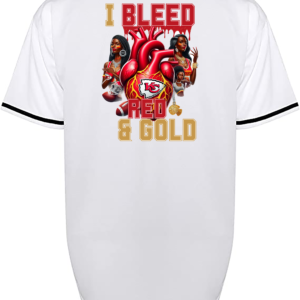 Custom Chiefs I Bleed Jersey