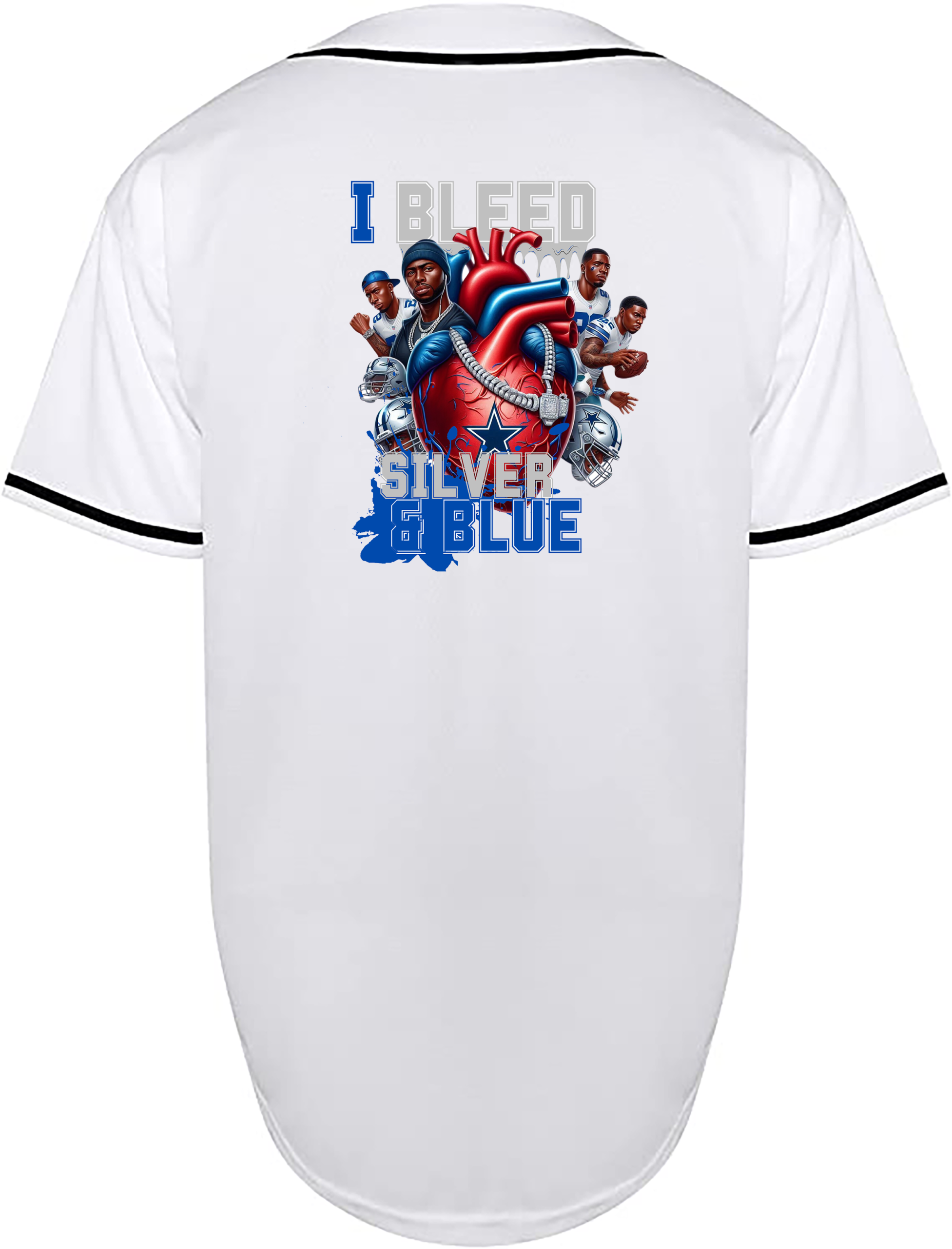 Custom Cowboys I Bleed Jersey