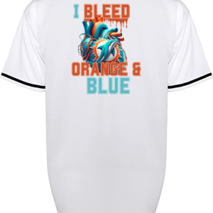 Custom Dolphins I Bleed Jersey