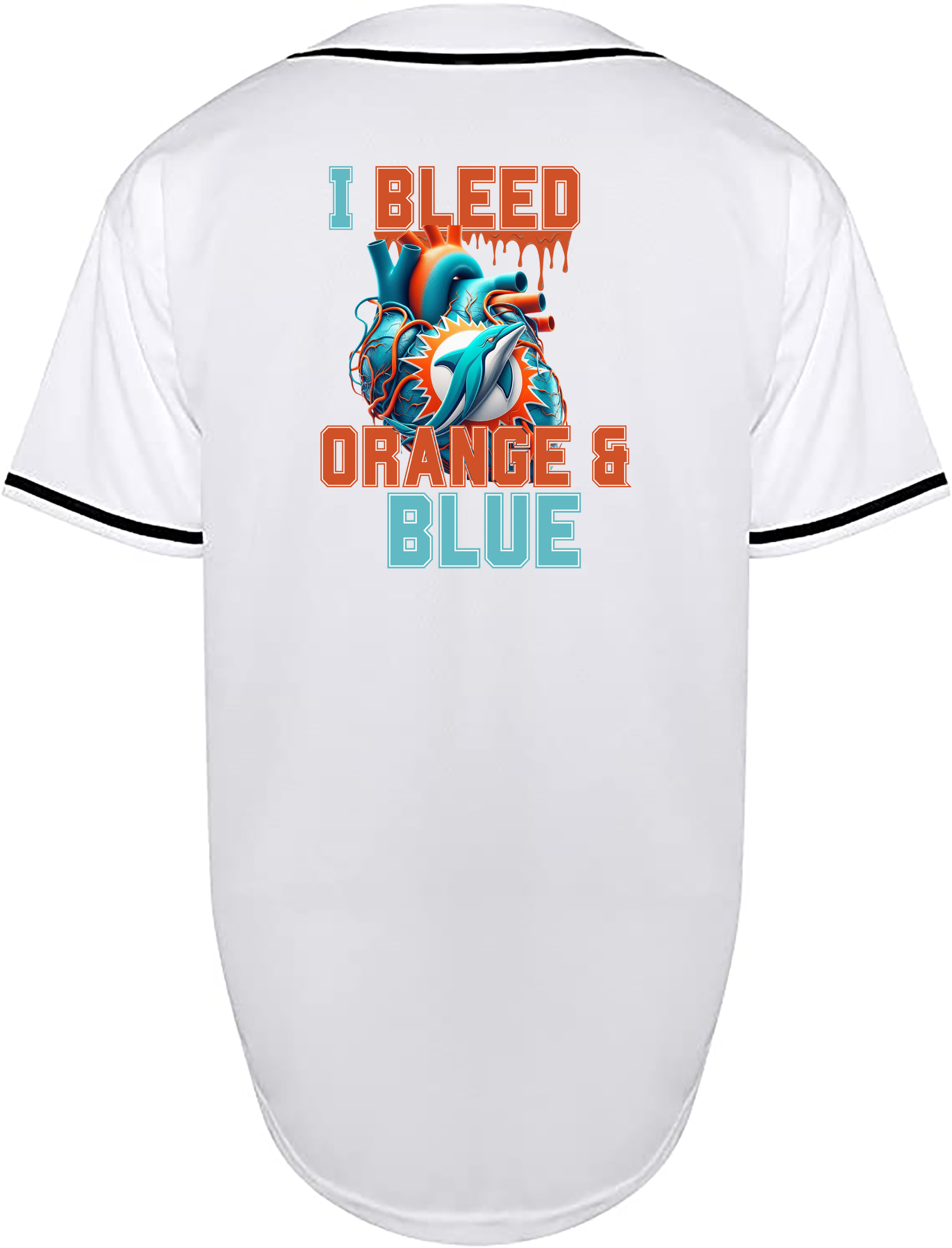 Custom Dolphins I Bleed Jersey