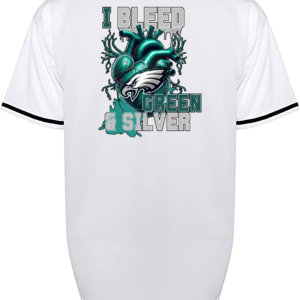 Custom Eagles I Bleed Jersey