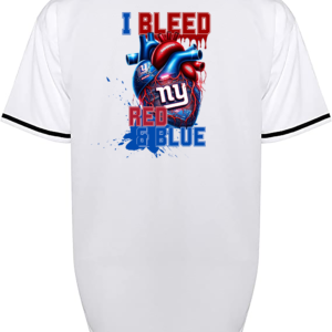 Custom Giants I Bleed Jersey