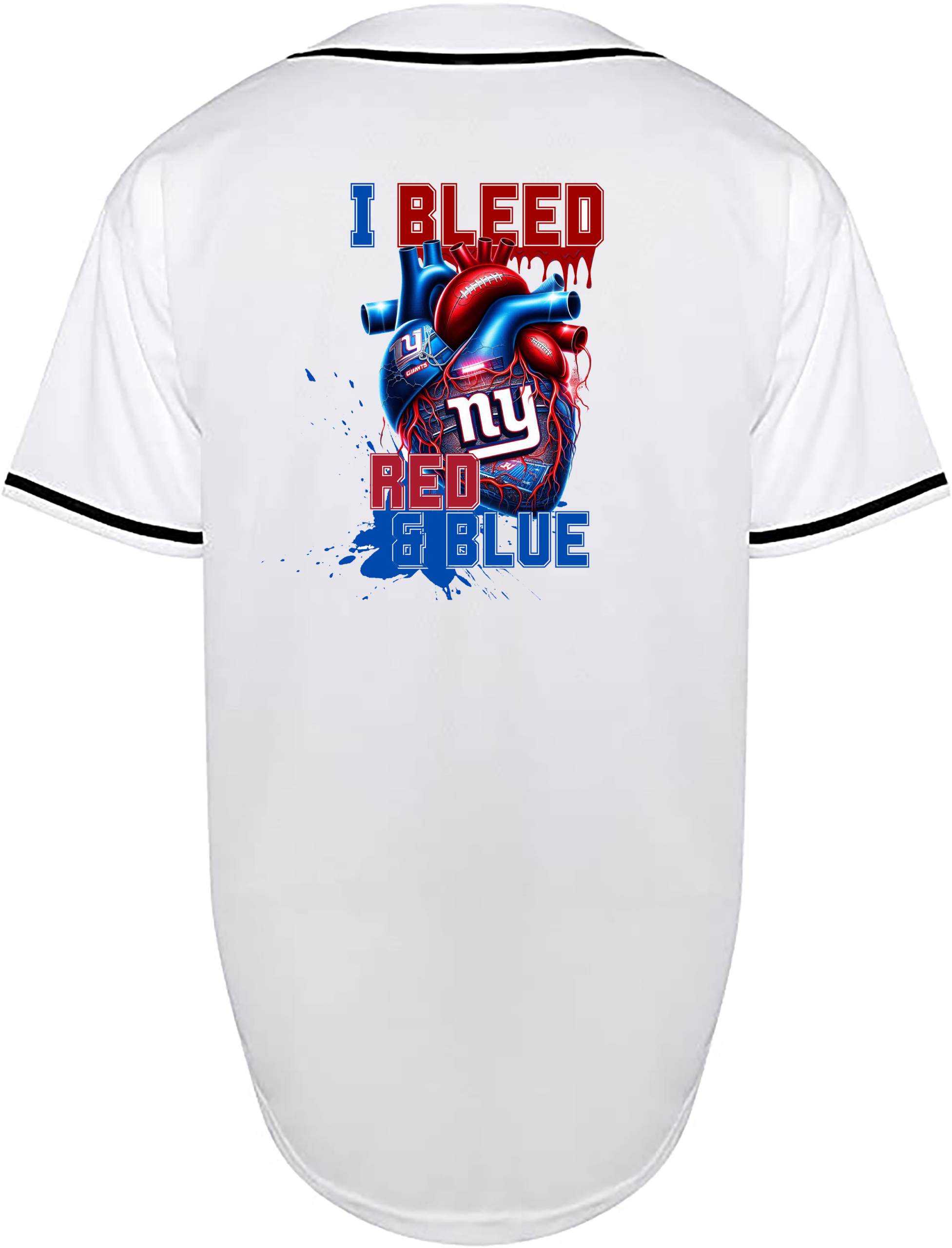 Custom Giants I Bleed Jersey