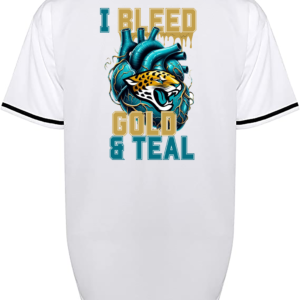 Custom Jaguars I Bleed Jersey