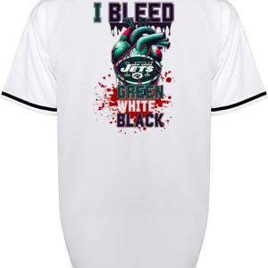 Custom Jets I Bleed Jersey