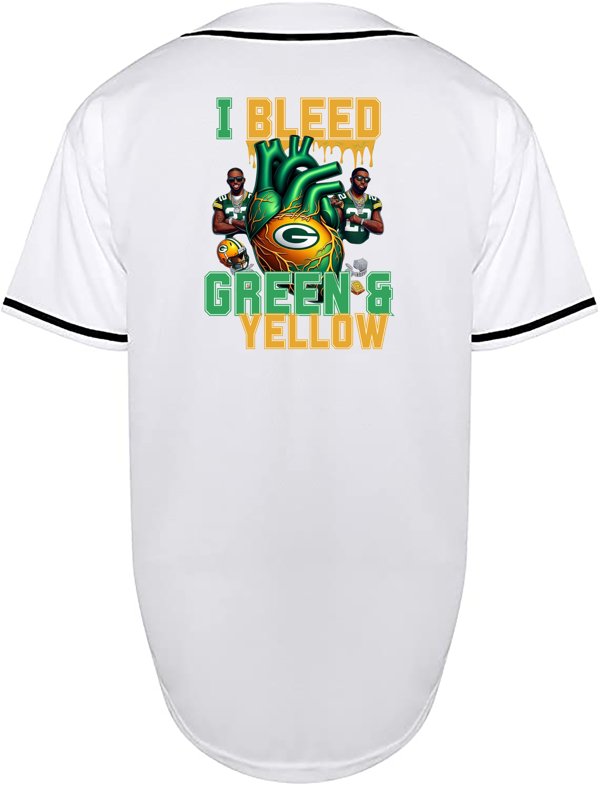 Custom Packers I Bleed Jersey