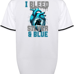 Custom Panthers I Bleed Jersey