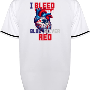 Custom Patriots I Bleed Jersey