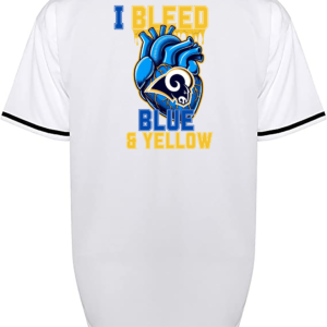Custom Rams I Bleed Jersey