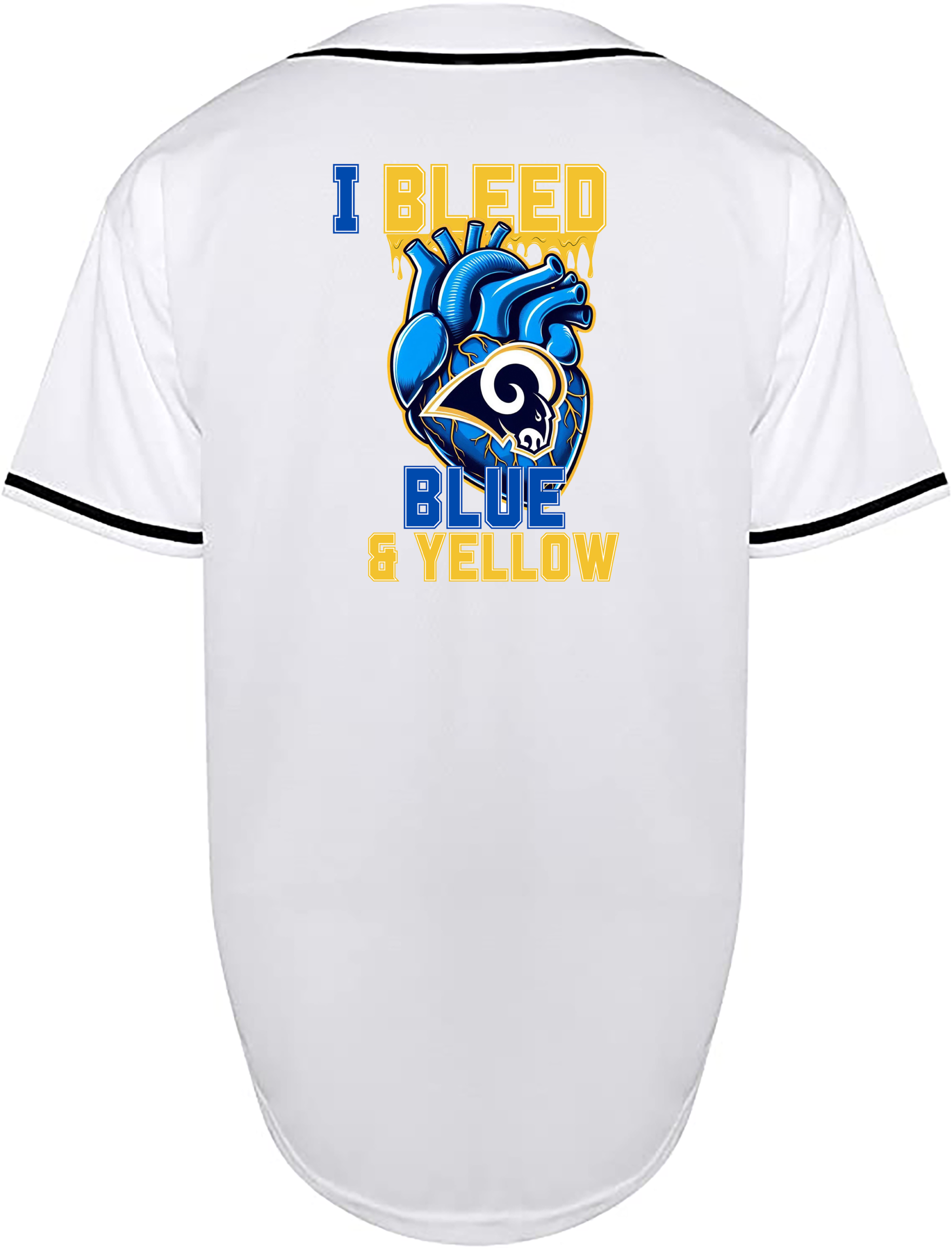 Custom Rams I Bleed Jersey