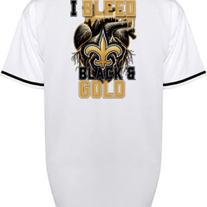 Custom Saints I Bleed Jersey