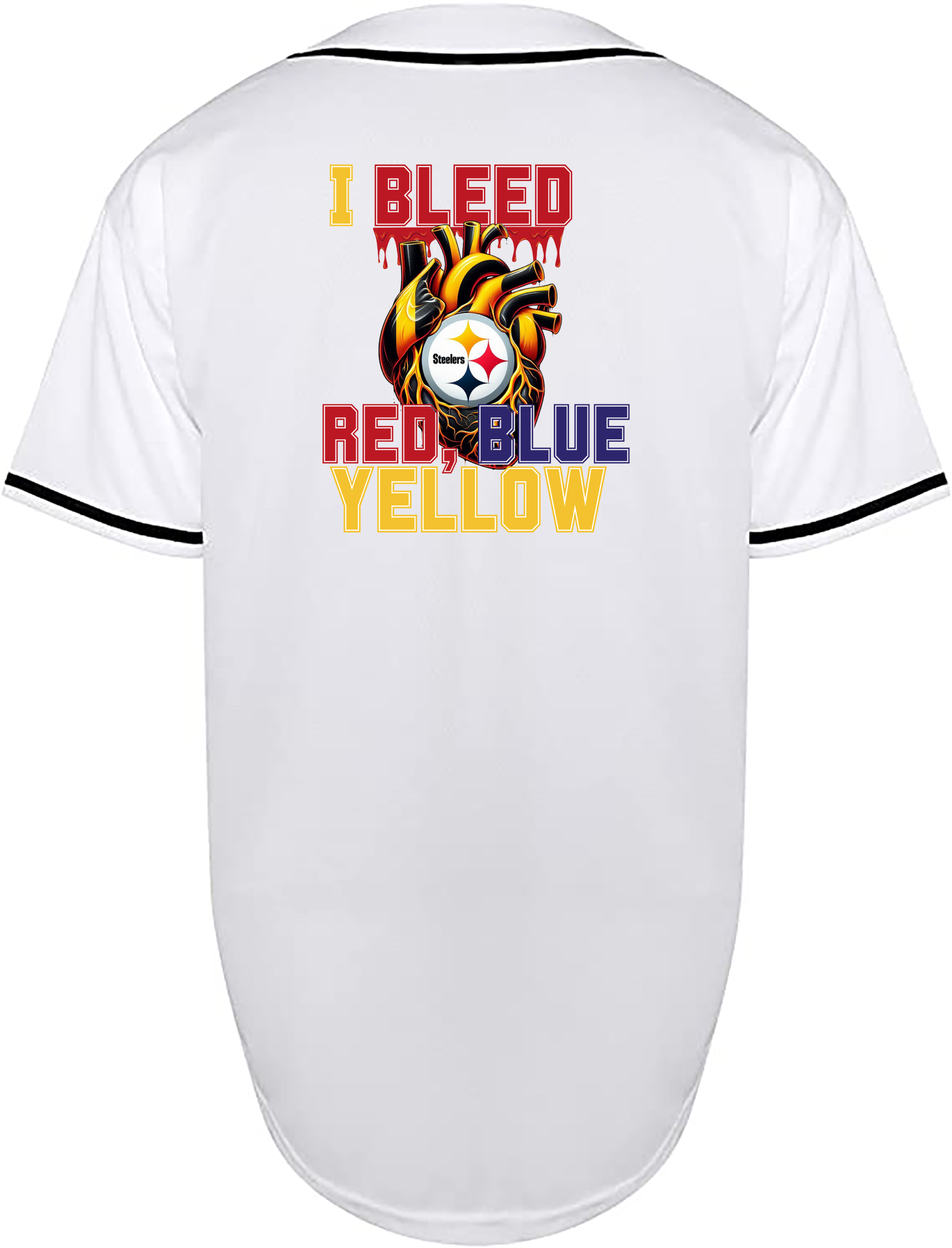 Custom Steelers I Bleed Jersey