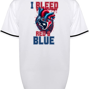 Custom Texans I Bleed Jersey