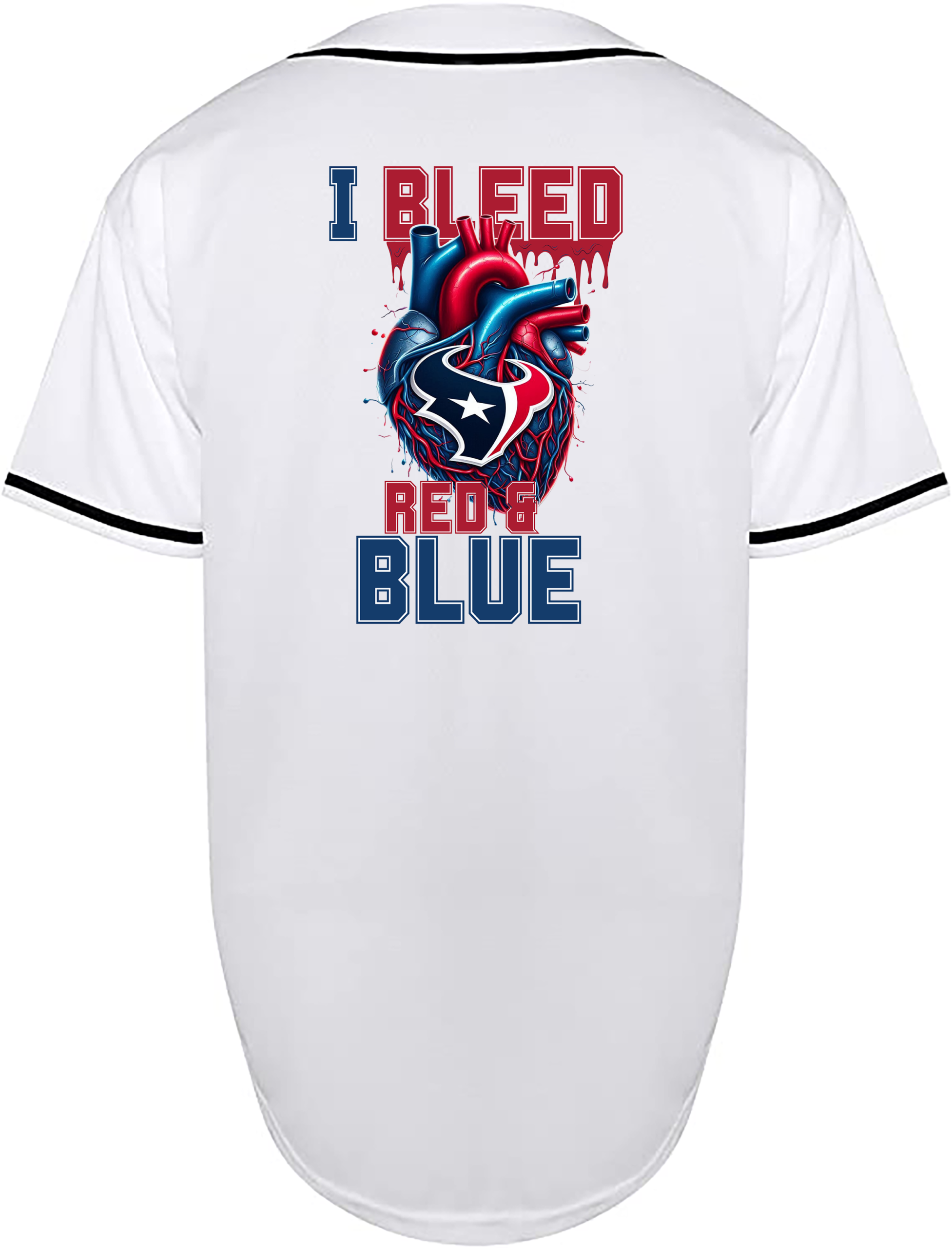 Custom Texans I Bleed Jersey