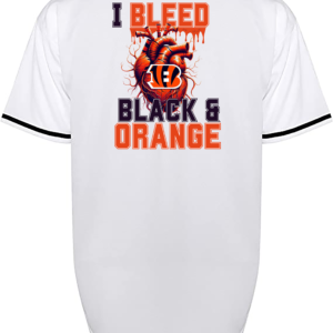 Custom Bengals I Bleed Jersey