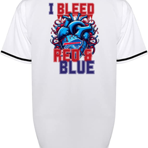 Custom Bills I Bleed Jersey