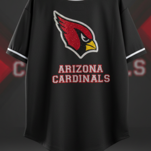 Blinged Out Arizona Cardinals Lips Jersey