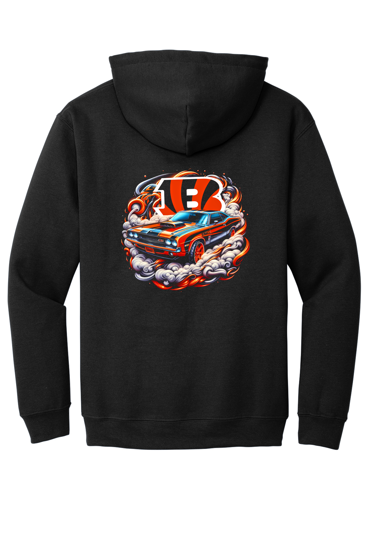 Custom Bengals Muscle Car Hoodie
